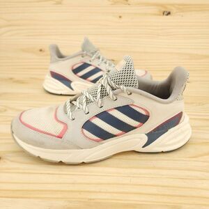 Adidas Valasion Women's Running Shoes Sz 9.5 Gray Casual Sneakers Athletic